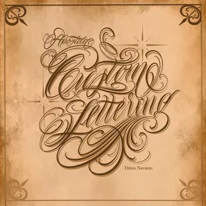 Imagem de capa para o Ebook Custom Lettering - Segredos da Composição