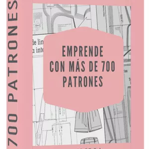 Imagen de portada para Ebook Emprende con Pack de 700 patrones.