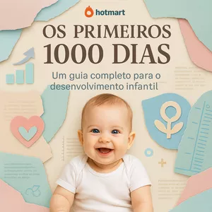 Imagem de capa para o Ebook Os Primeiros 1000 Dias: Guia Essencial para Pais de Primeira Viagem