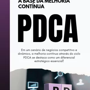 Imagem de capa para o Ebook A Base da Melhoria Contínua - PDCA