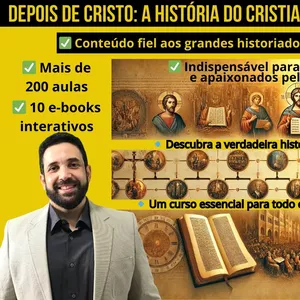 Imagem do curso Depois de Cristo: A História do Cristianismo em Ordem Cronológica