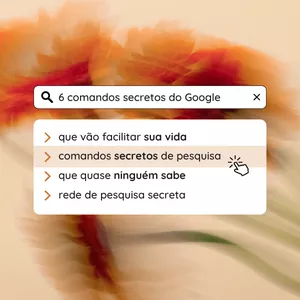 Imagem de capa para o Ebook 6 comandos secretos da rede de pesquisa do Google que vão facilitar sua vida