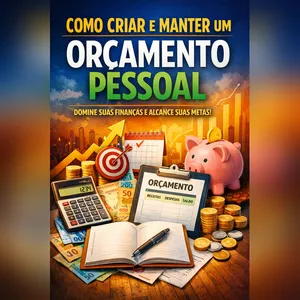 Imagem de capa para o Ebook Como criar e manter um orçamento pessoal: O guia completo para uma vida financeira saudável