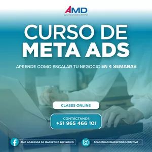 Imagen de portada para Curso online Curso Meta Ads de 0 a 100- Lanza tu primera campaña con nosotros y evita errores 