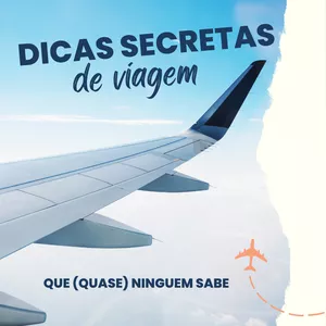 Imagem de capa para o Curso online APRENDA A VIAJAR BARATO com as DICAS SECRETAS DE VIAGEM