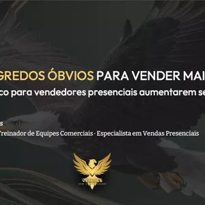 Imagem do curso CINCO SEGREDOS ÓBVIOS PARA VENDER MAIS