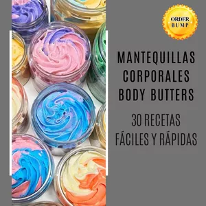 Imagen de portada para Ebook Mantequillas Corporales Body Butters 30 recetas fáciles y rápidas