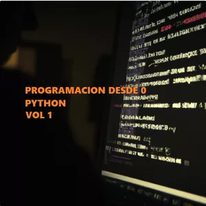 Imagen de portada para Ebook Programación desde 0 Python