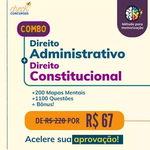 Imagem de capa para o Ebook COMBO - Direito Administrativo e Direito Constitucional