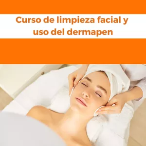 Imagen de portada para Curso online Curso limpieza facial profunda y uso dermapen 