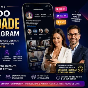 Imagem do curso Método de Autoridade e Crescimento no Instagram para Profissionais Liberais