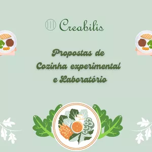 Imagem de capa para o Ebook Cozinha Experimental e Laboratório