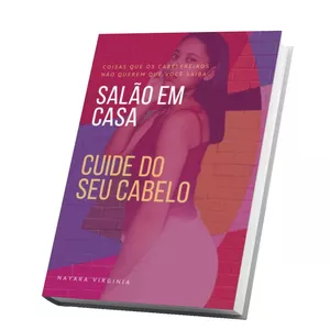 Imagem de capa para o Ebook CUIDE DO SEU CABELO EM CASA
