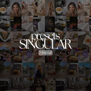 Imagem de capa para o Curso online Presets Singular | Minimal