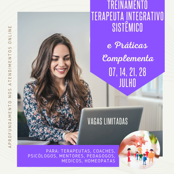 Imagem de TREINAMENTO ONLINE TERAPEUTA INTEGRATIVO SISTÊMICO  E PRÁTICAS COMPLEMENTARES criado por Rafa Baldissera na hotmart