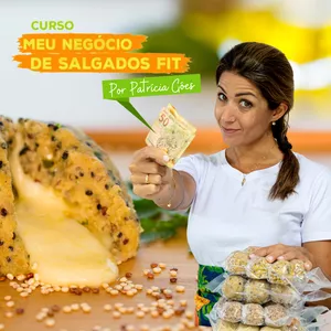 Imagem de capa para o Curso online Curso Meu Negócio de Salgados Fit
