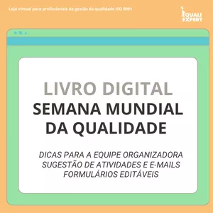 Imagem de capa para o Ebook Livro Digital: Semana Mundial da Qualidade