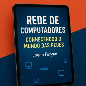 Imagem de capa para o Ebook REDE DE COMPUTADORES - Fundamentos de Redes para Carreira em TI