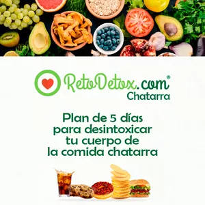 Imagen de portada para Ebook RetoDetox Chatarra