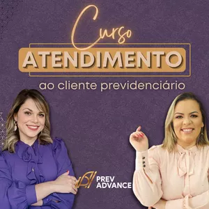 Imagem principal do produto CURSO DE ATENDIMENTO AO CLIENTE  PREVIDENCIÁRIO COM VALÉRIA E ELAINE