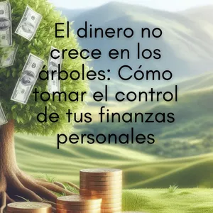 Imagen de portada para Ebook  El dinero no crece en los árboles: Cómo tomar el control de tus finanzas personales