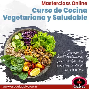 Imagen de portada para Curso online Curso de Cocina Vegetariana y Saludable