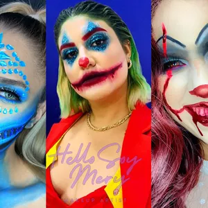 Imagen de portada para Curso online Makeup para Halloween con Hello Soy Mery
