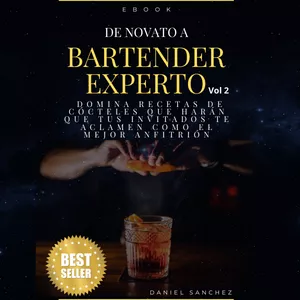 Imagen de portada para Curso online DE NOVATO A BARTENDER EXPERTO vol2