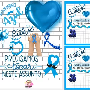 Imagem de capa para o Ebook 🔵Painel novembro azul 