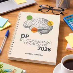 Imagem de capa para o Ebook DP Descomplicando os Cálculos 2026