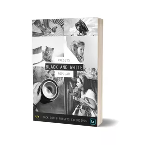 Imagem de capa para o Curso online Presets Lightroom (Mobile e PC) Black and White POPULAR