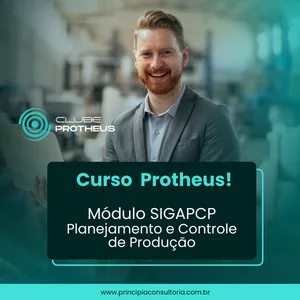 Imagem de capa para o Curso online Protheus - Planejamento e Controle de Produção - SIGAPCP