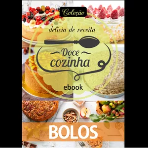 Imagem de capa para o Ebook  COLEÇÃO DOCE COZINHA - (ed.36) BOLOS