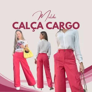 Imagem de capa para o Curso online MOLDE CALÇA COM BOLSO CARGO