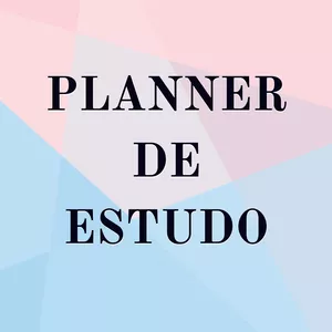 Imagem principal do produto Planner Plano de Estudo - Inglês
