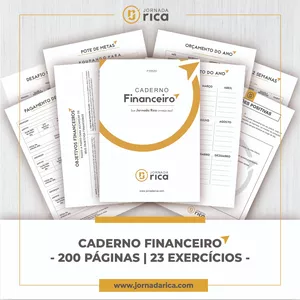 Imagem de capa para o Curso online Caderno Financeiro - Organize e planeje o seu DINHEIRO!