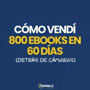 Imagen de portada para Curso online *Taller* Cómo Vendí 800 Ebooks en 60 Días
