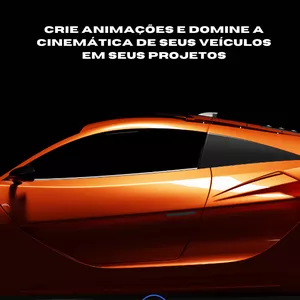 Imagem de capa para o Curso online ANIMAÇÃO DE CARROS