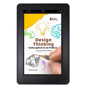 Imagem de capa para o Ebook Design Thinking Como aplica-lo na Prática - Edição em Português