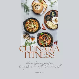 Imagem de capa para o Ebook Culinária Fitness