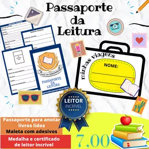 Imagem de capa para o Ebook Passaporte da Leitura