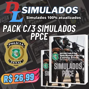 Imagem do curso Pacote C/3 Simulados PPCE | 100% ATUALIZADOS