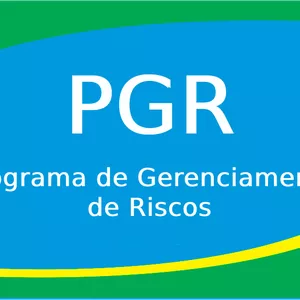 Imagem de capa para o Ebook Modelo de PGR - Programa de Gerenciamento de Riscos COMPLETO !!! COM DASHBOARD E INDICADORES