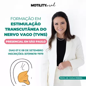 Imagem de capa para o Evento presencial Formação em Estimulação Transcutânea do Nervo Vago 