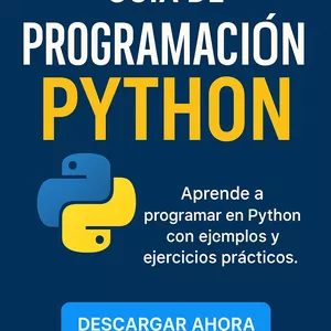 Imagen de portada para Ebook Aprende a programar con Python: Manual práctico para todos los niveles