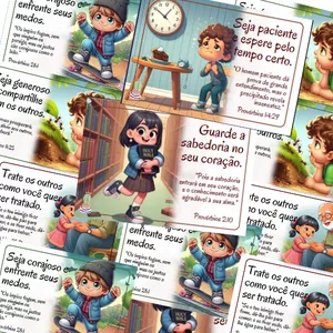 Imagem de capa para o Ebook DEVOCIONAIS CARDS-D "PROVÉRBIOS DA VIDA"