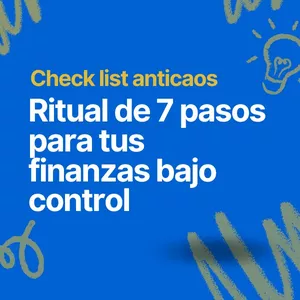 Imagen de portada para Ebook ✔️ CHECKLIST ANTICAOS : El ritual de 7 pasos para mantener tus finanzas bajo control