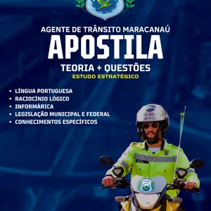 Imagem de capa para o Ebook APOSTILA AGENTE DE TRÂNSITO MARACANAÚ
