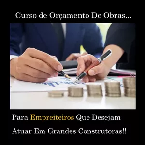 Imagem de capa para o Curso online Orçamento De Obras Para Empreiteiros 