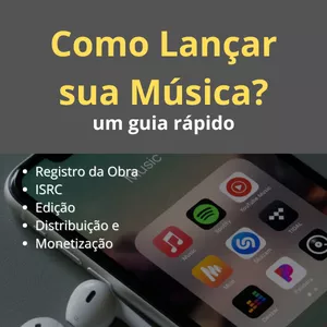 Imagem de capa para o Curso online Como Lançar sua Música? Um guia rápido